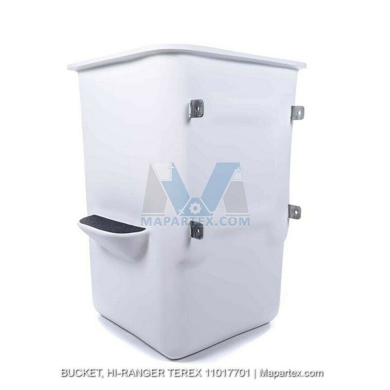 BUCKET, HI-RANGER / TEREX 24" X 24" TAB, LEFT STEP