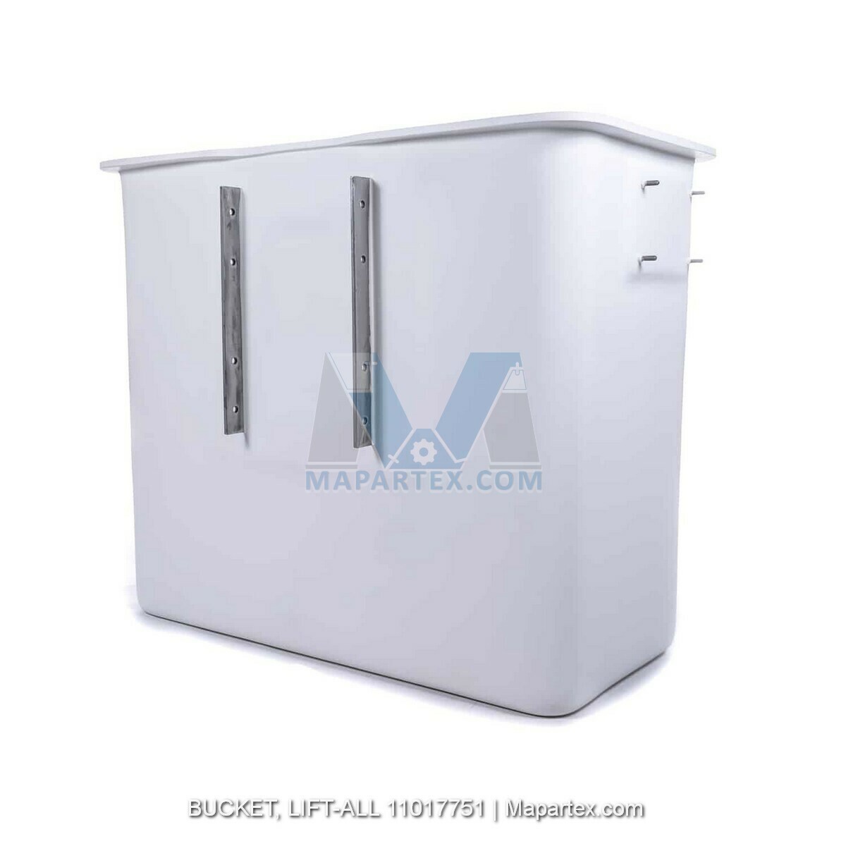 BUCKET, LIFT-ALL - 24" x 48" STEEL RIB MOUNT, RIGHT CONTROLS