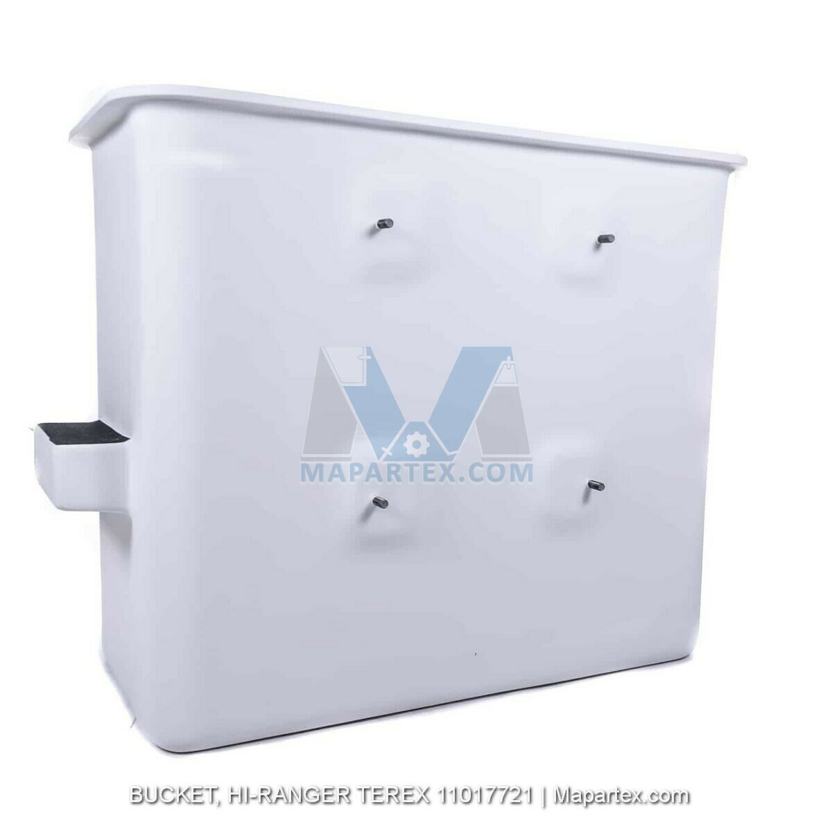 BUCKET, HI-RANGER / TEREX 24" X 48" 4 STUD, LEFT STEP