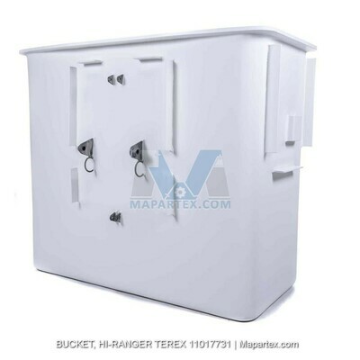 BUCKET, HI-RANGER / TEREX 24" X 48" 5FI, RIGHT CONTROLS