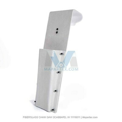 FIBERGLASS CHAIN SAW SCABBARD, IN