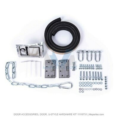 DOOR ACCESSORIES, DOOR, U-STYLE HARDWARE KIT