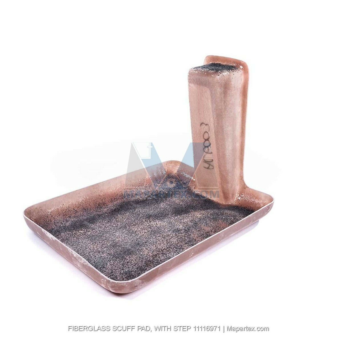 FIBERGLASS SCUFF PAD, WITH STEP