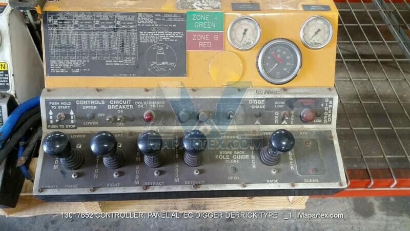 CONTROLLER, PANEL ALTEC DIGGER DERRICK TYPE 1