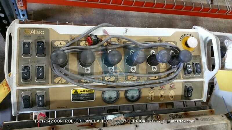 CONTROLLER, PANEL ALTEC DIGGER DERRICK TYPE 2