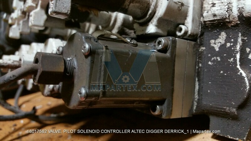 VALVE, PILOT SOLENOID CONTROLLER ALTEC DIGGER DERRICK