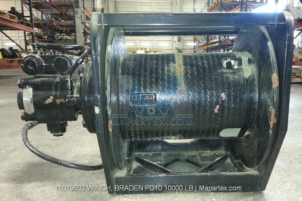 WINCH, BRADEN PD10 10000 LB