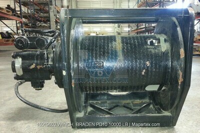 WINCH, BRADEN PD10 10000 LB