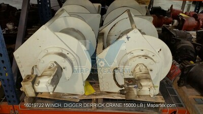 WINCH, DIGGER DERRICK CRANE 15000 LB