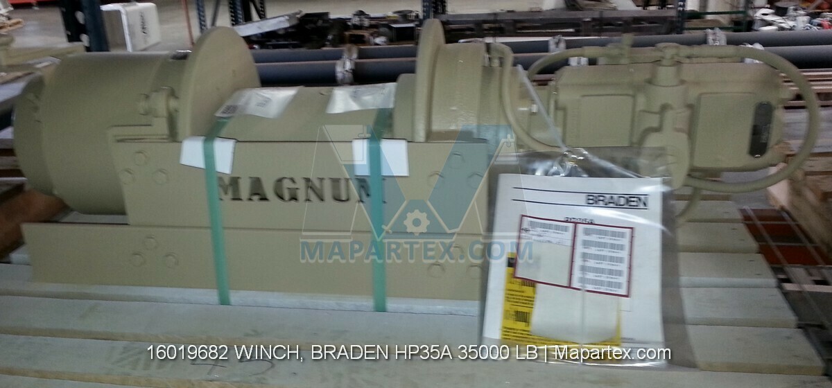 WINCH, BRADEN HP35A 35000 LB