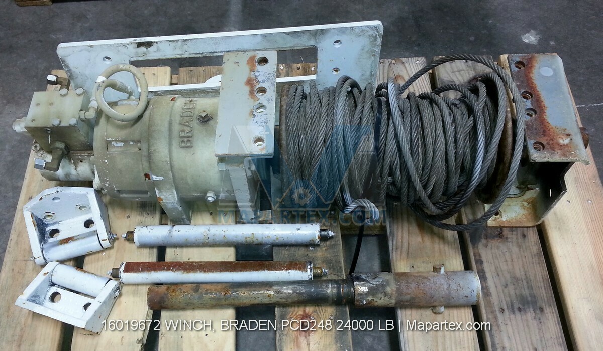 WINCH, BRADEN PCD248 24000 LB