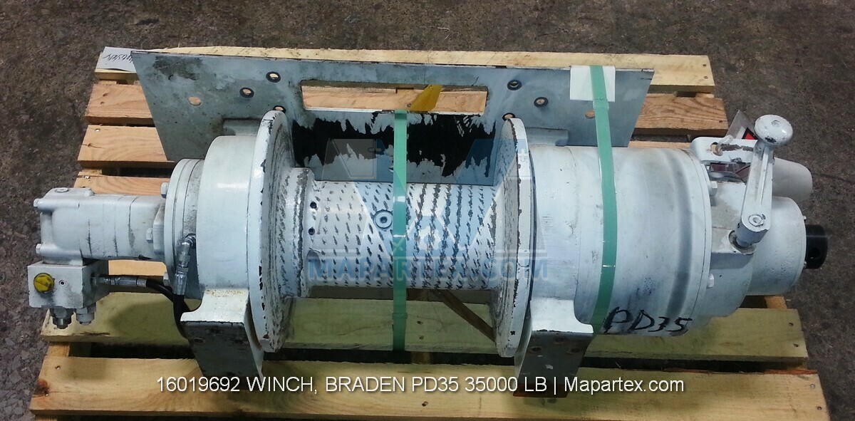 WINCH, BRADEN PD35 35000 LB