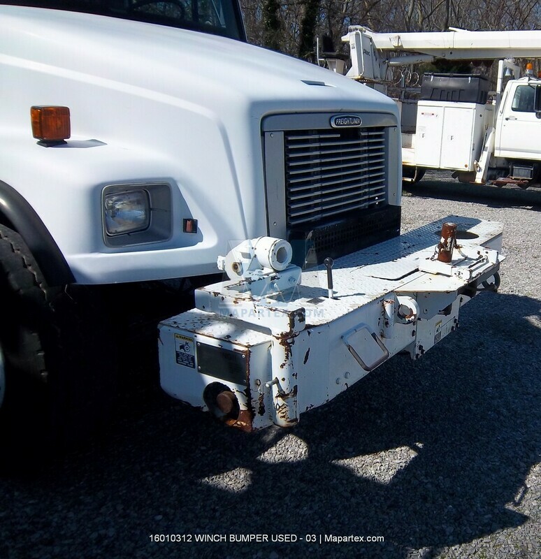 WINCH BUMPER, TRUCK USED