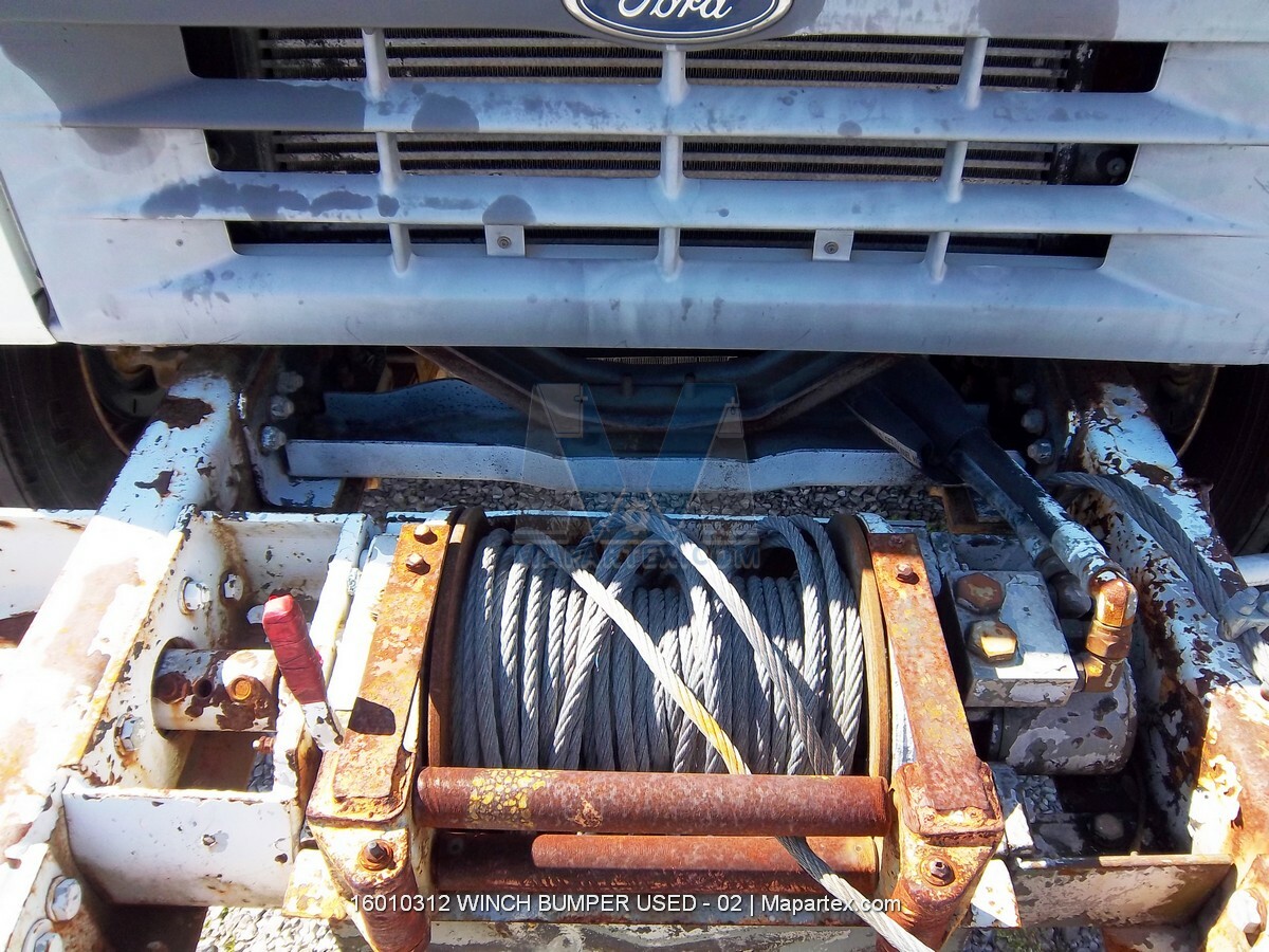 WINCH BUMPER, TRUCK USED