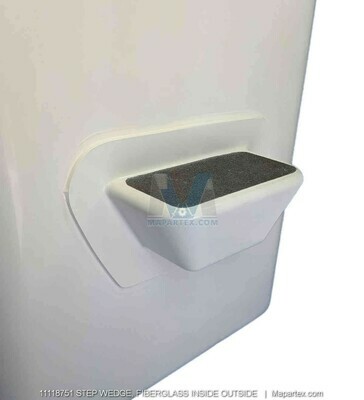 STEP WEDGE, FIBERGLASS INSIDE OUTSIDE