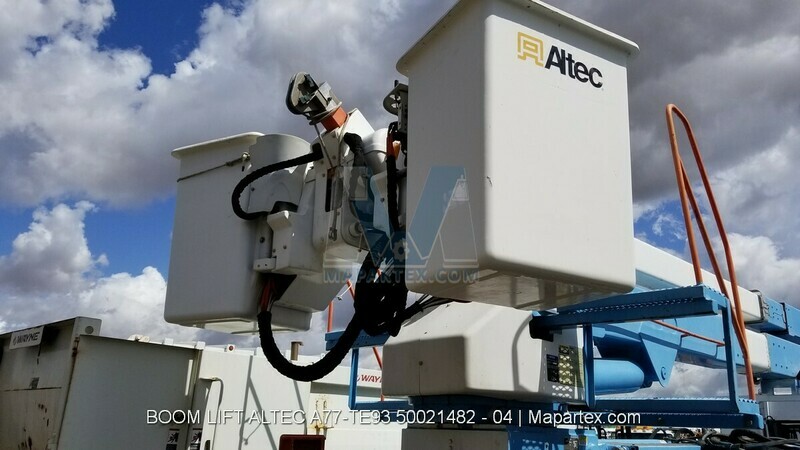 BOOM LIFT ALTEC A77-TE93