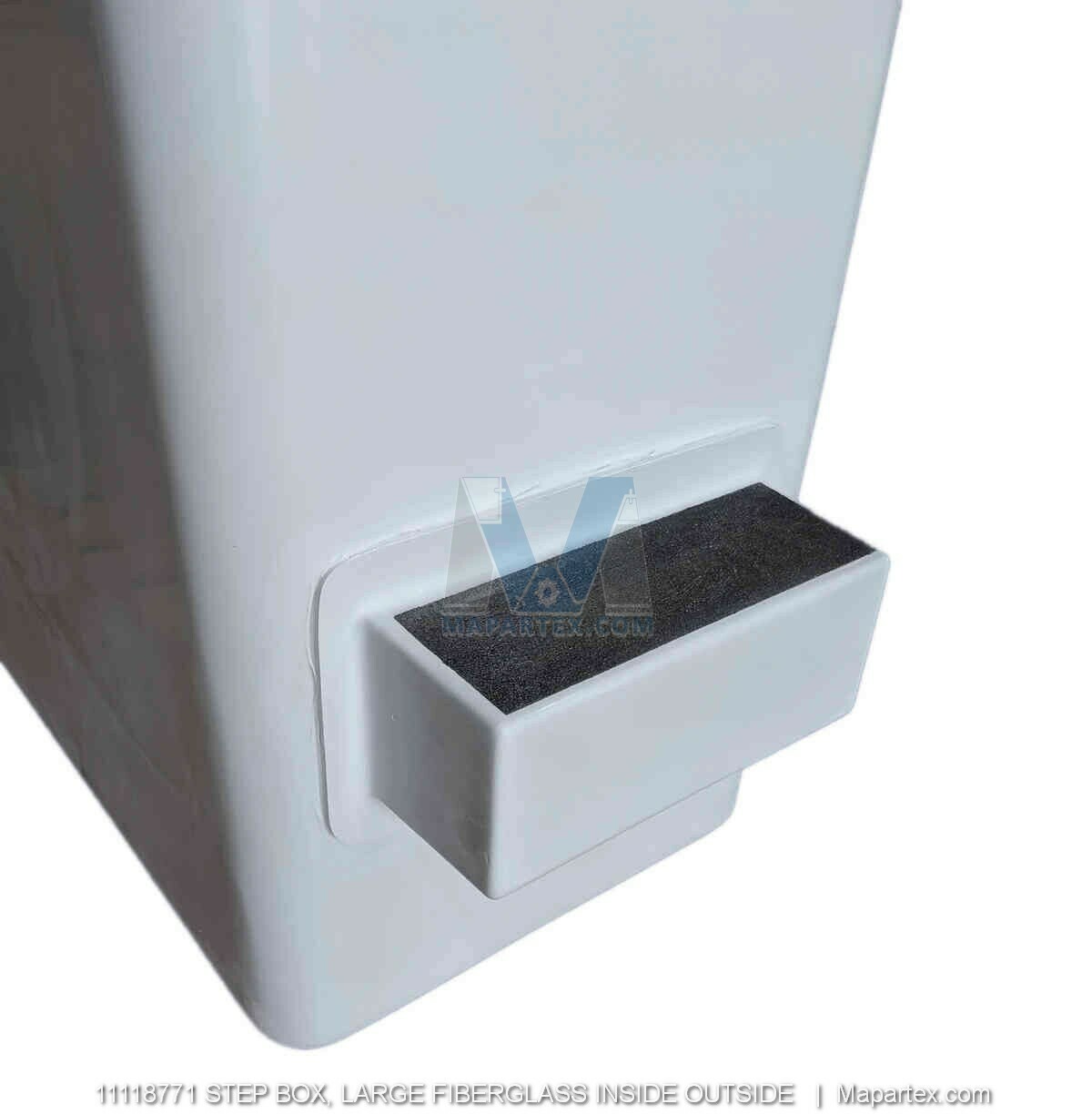 STEP BOX, LARGE FIBERGLASS INSIDE OUTSIDE