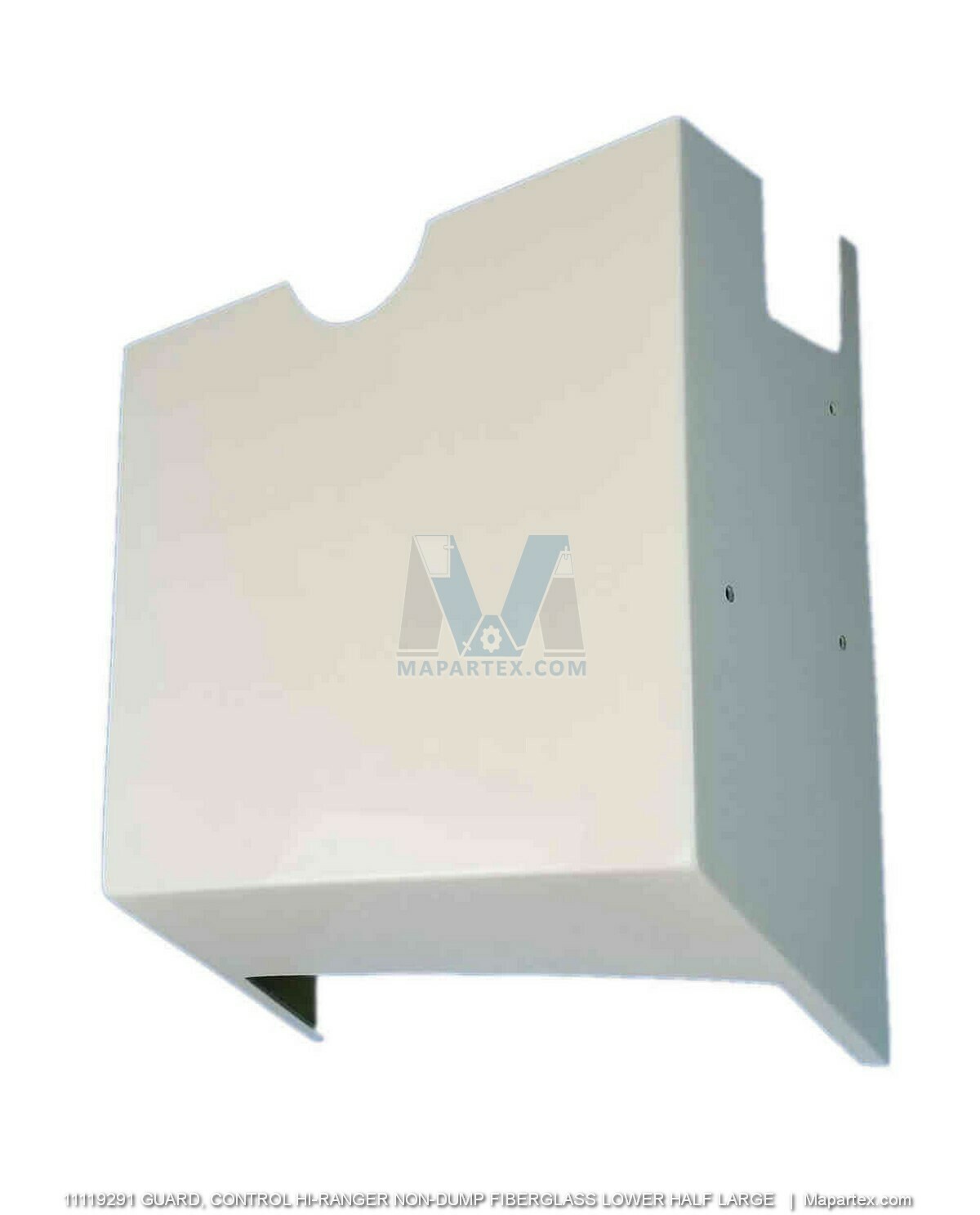 GUARD, CONTROL HI-RANGER NON-DUMP FIBERGLASS LOWER HALF LARGE