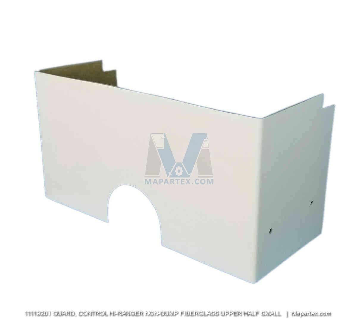 GUARD, CONTROL HI-RANGER NON-DUMP FIBERGLASS UPPER HALF SMALL
