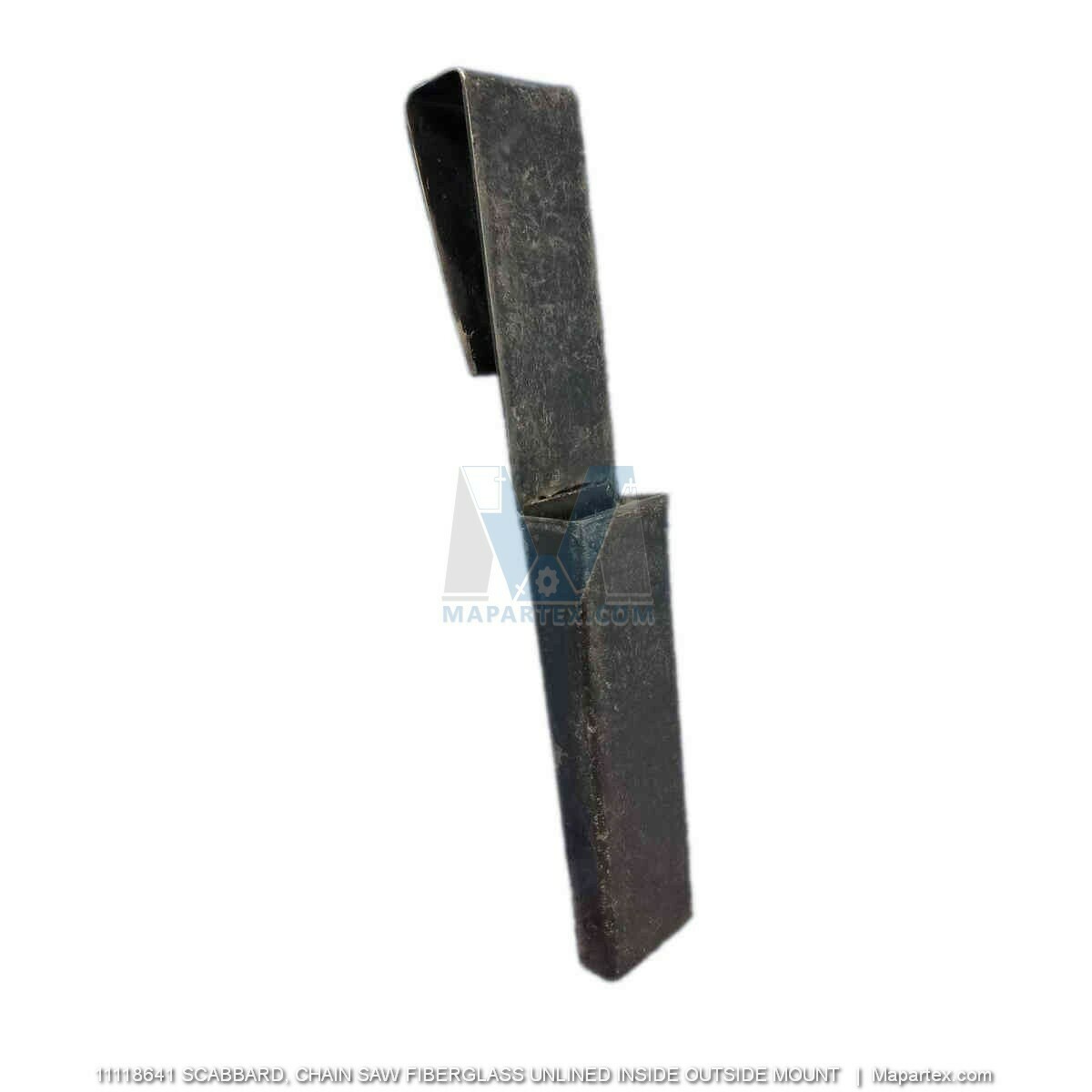 SCABBARD, CHAIN SAW FIBERGLASS UNLINED INSIDE OUTSIDE MOUNT