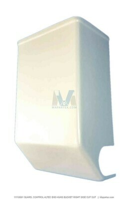 GUARD, CONTROL ALTEC END HUNG BUCKET RIGHT SIDE CUT OUT GUARD, CONTROL ALTEC END HUNG BUCKET RIGHT SIDE CUT OUT