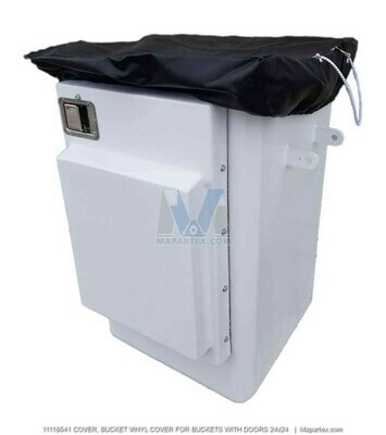 COVER, BUCKET VINYL COVER FOR BUCKETS WITH DOORS 24x24