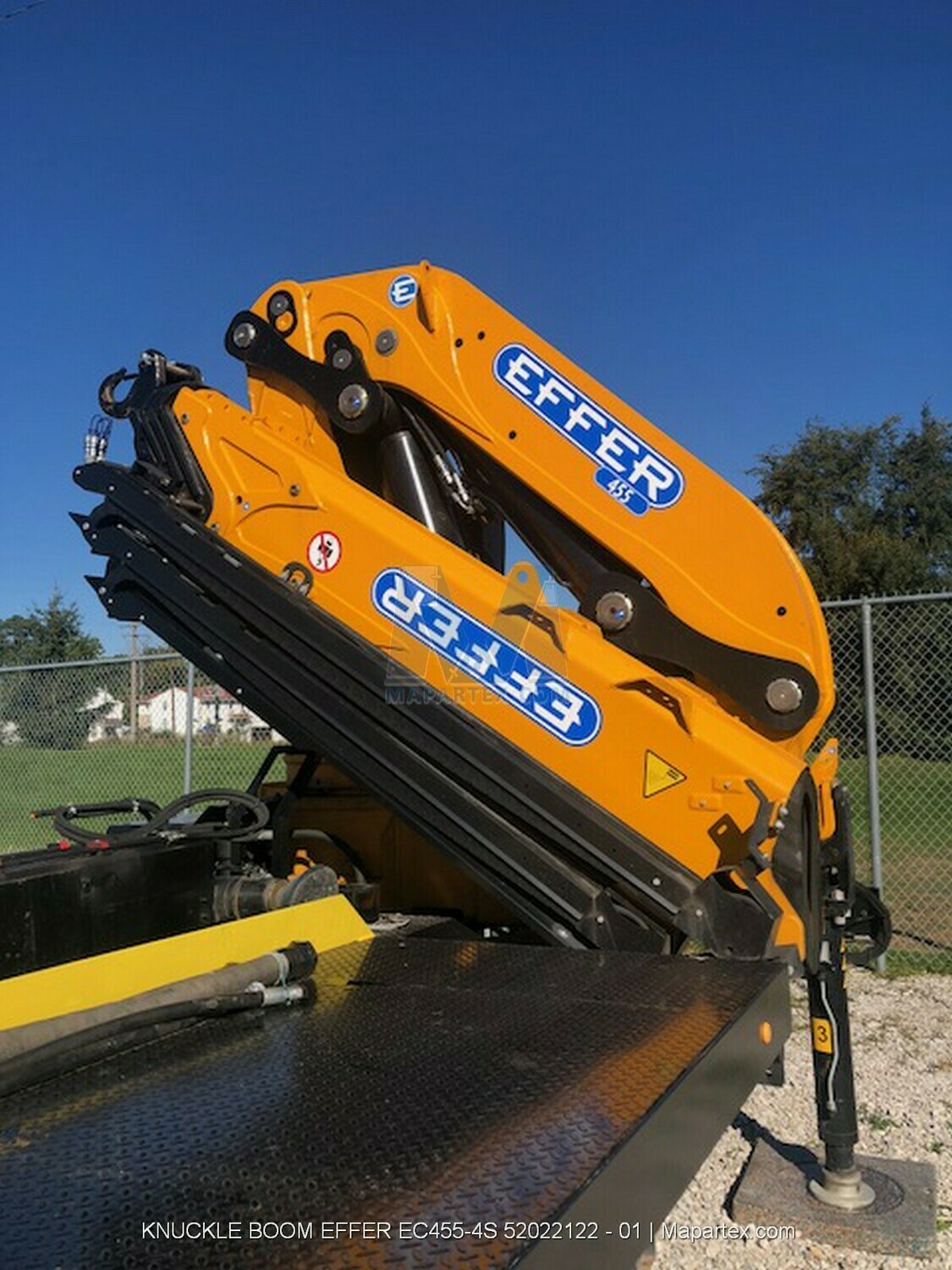 CRANE ARTICULATING KNUCKLE BOOM EFFER EC455-4S