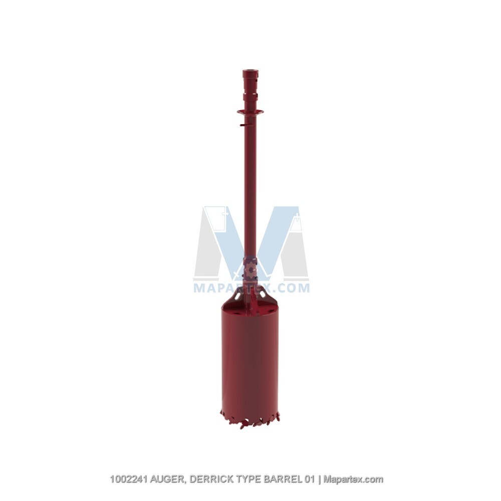 AUGER, DERRICK TYPE BARREL