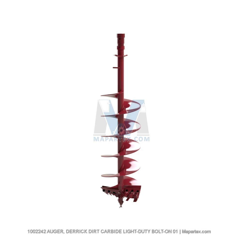 AUGER, DERRICK DIRT CARBIDE LIGHT-DUTY BOLT-ON