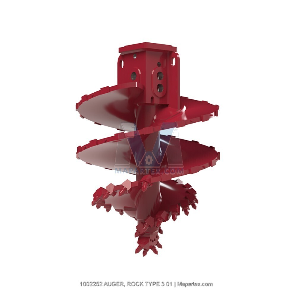 AUGER, ROCK TYPE 3