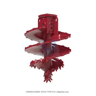 AUGER, ROCK TYPE 3