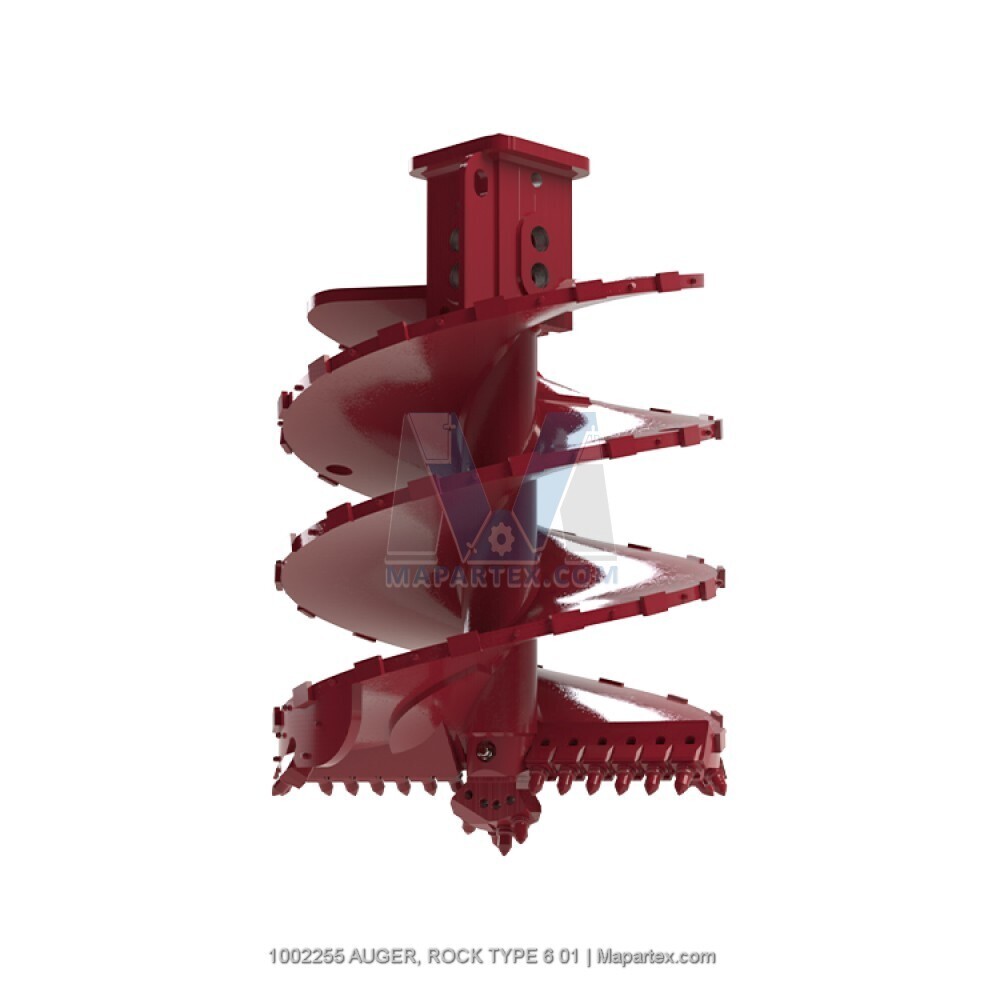 AUGER, ROCK TYPE 6
