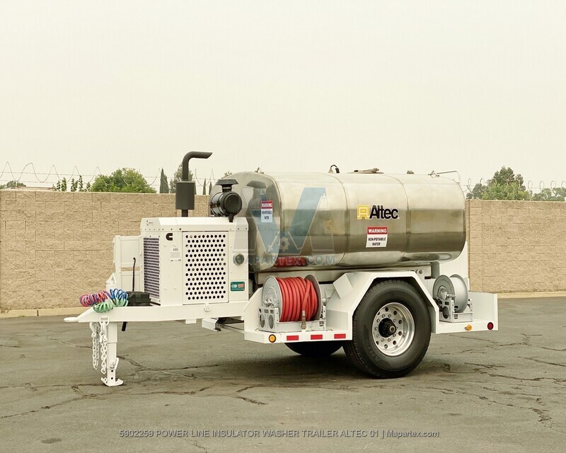 POWER LINE INSULATOR WASHER TRAILER ALTEC