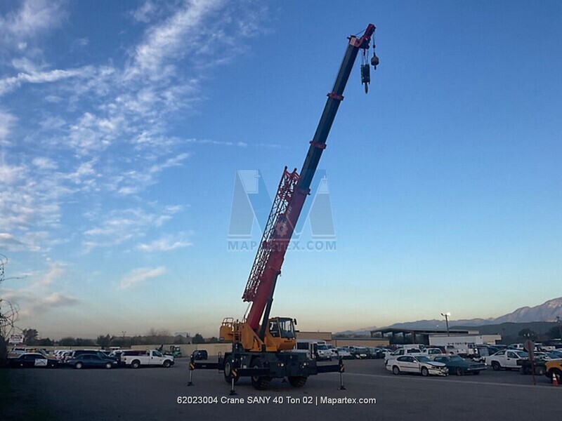 CRANE BOOM ALL-TERRAIN SANY 40 TON