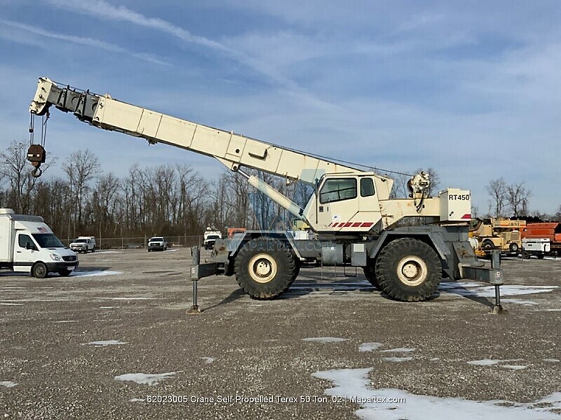 CRANE BOOM ALL-TERRAIN TEREX 50 TON
