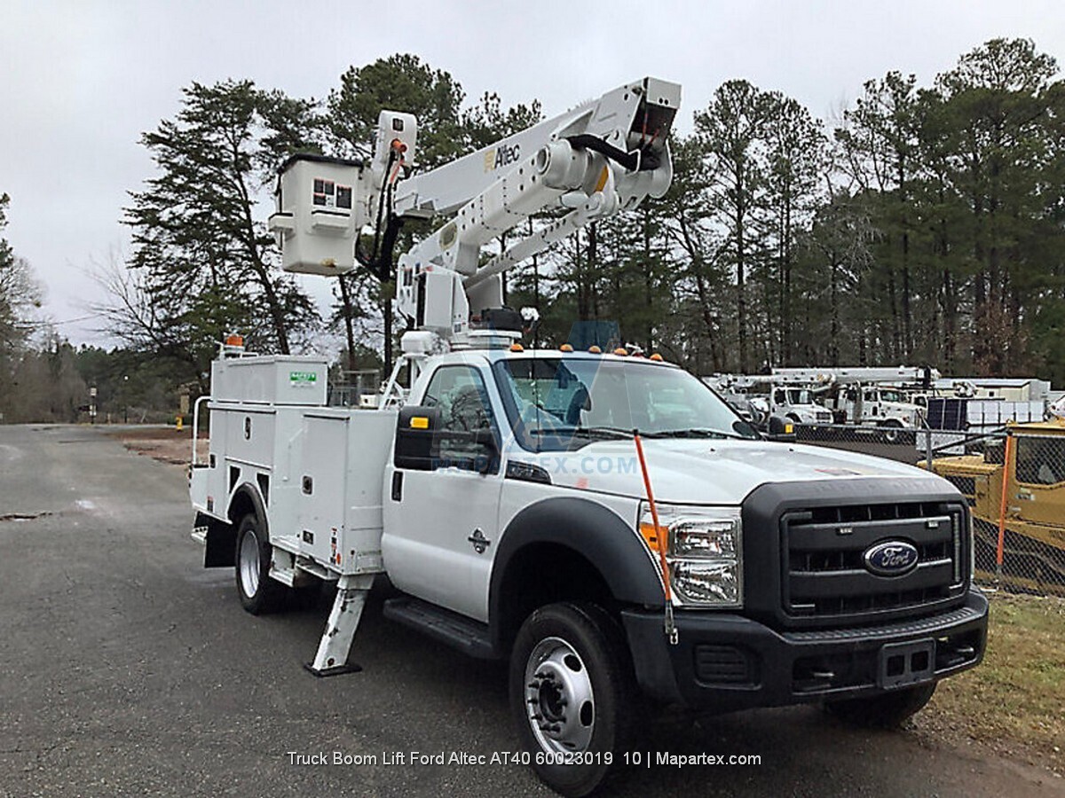 BOOM LIFT TRUCK FORD F550 ALTEC AT40 45FT