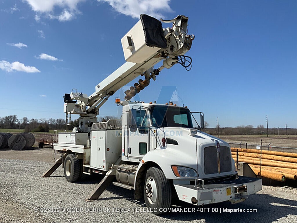 DIGGER DERRICK TEREX TELELEC COMMANDER 48FT