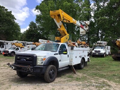 BOOM LIFT VERSALIFT ARTICULATING TELESCOPIC 45 FT