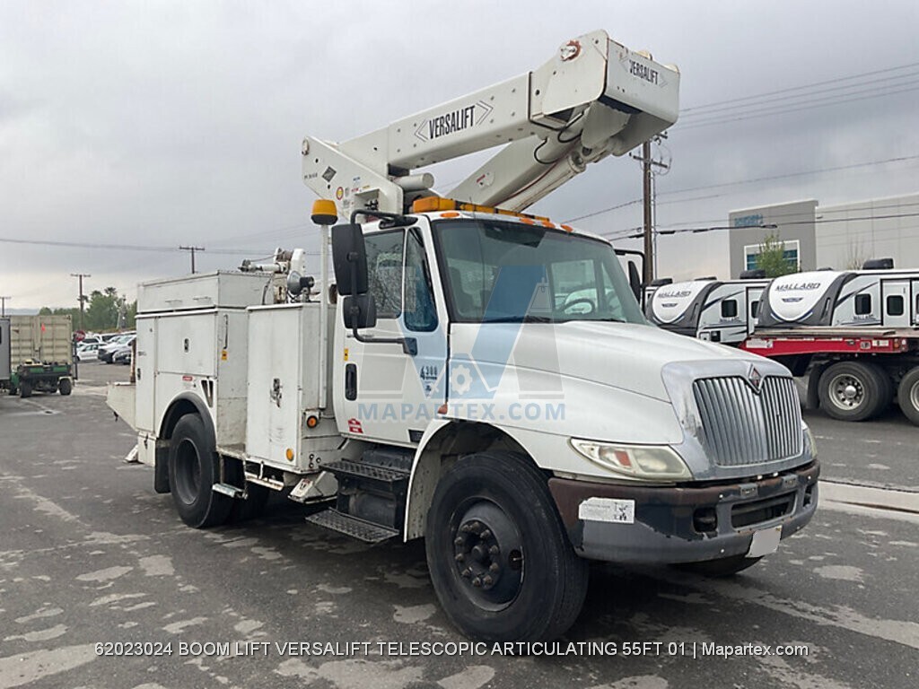 BOOM LIFT VERSALIFT ARTICULATING TELESCOPIC 55 FT