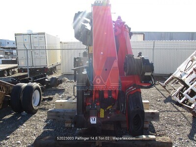 CRANE ARTICULATING KNUCKLE BOOM PALFINGER 14.6 TON