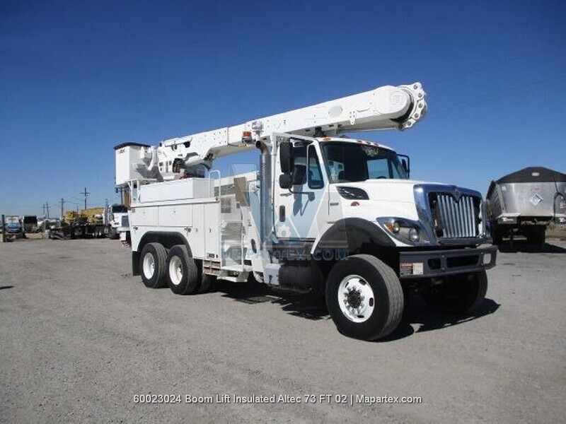 BUCKET TRUCK INTERNATIONAL ALTEC 73 FT