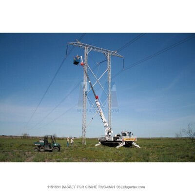 BASKET, UNIVERSAL TWO-MAN FOR CRANES