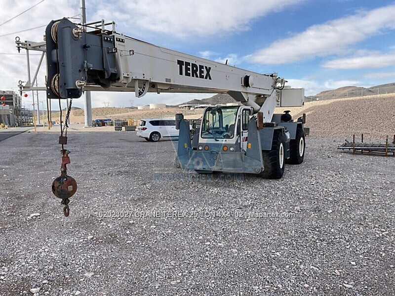 CRANE BOOM ALL-TERRAIN TEREX 25 TON