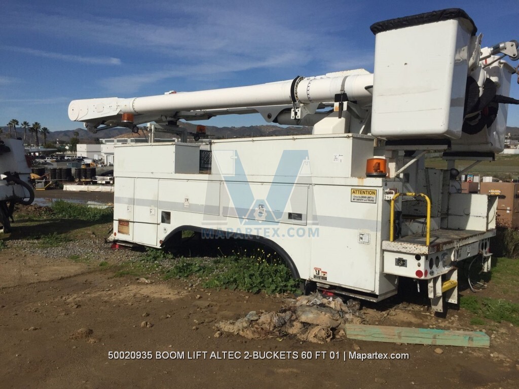 BOOM LIFT BUCKET ALTEC 60 FT