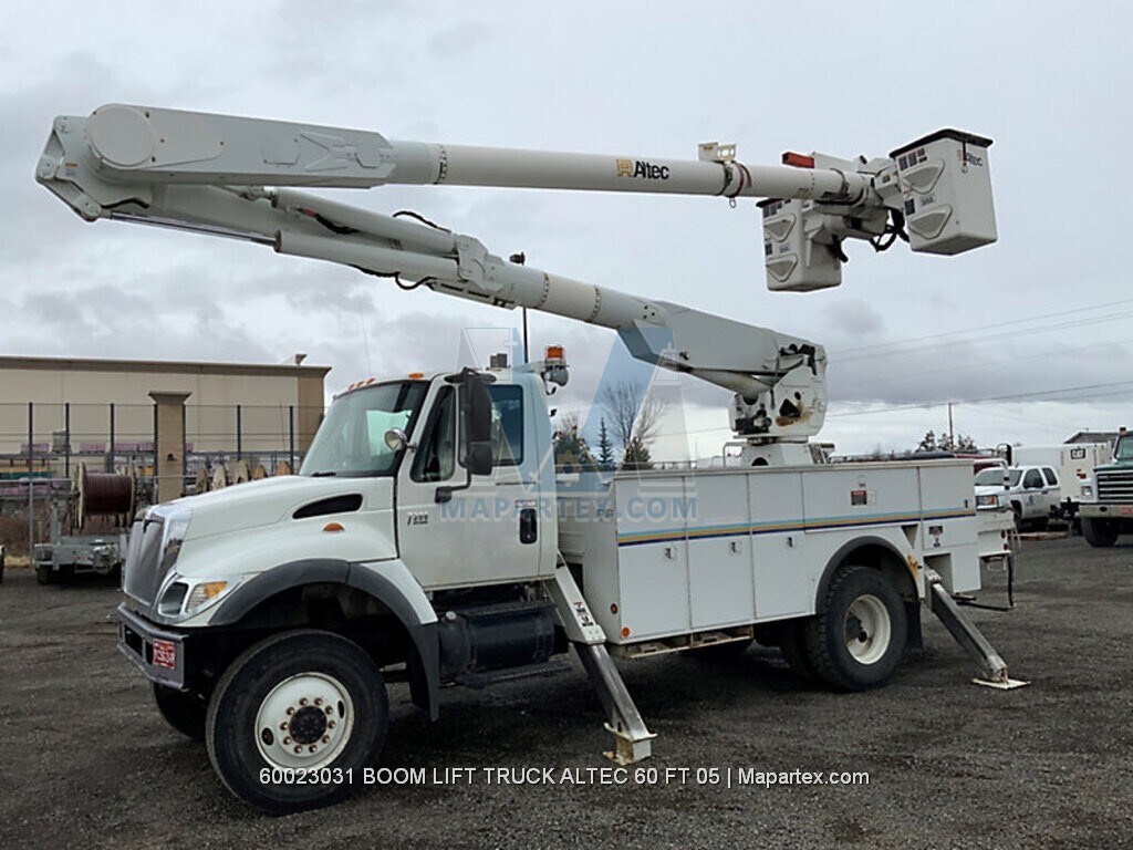 BUCKET TRUCK INTERNATIONAL ALTEC 60 FT