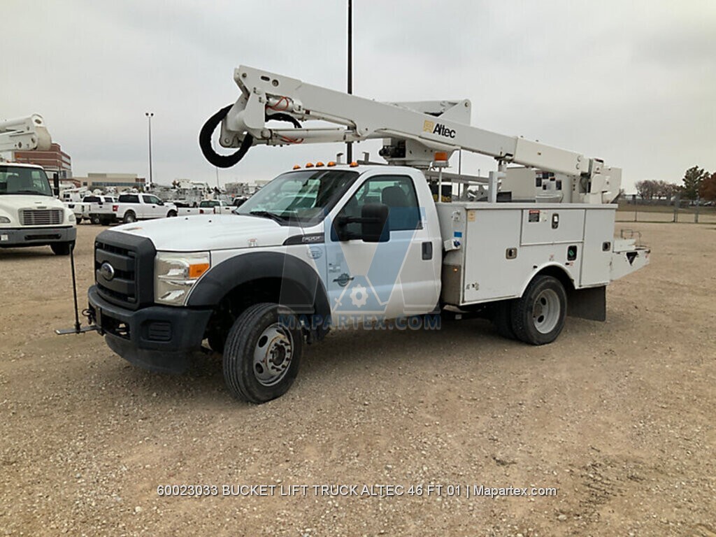 BUCKET TRUCK FORD ALTEC 46 FT