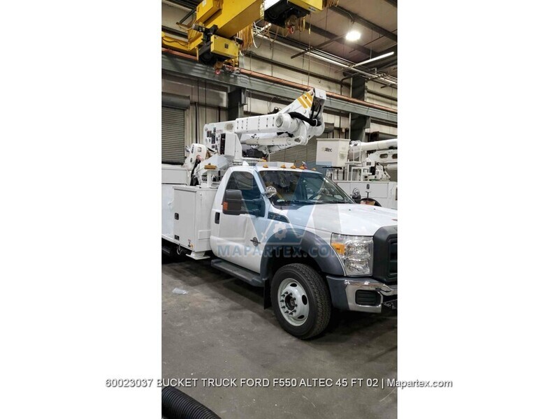 BUCKET TRUCK FORD F550 ALTEC 45 FT