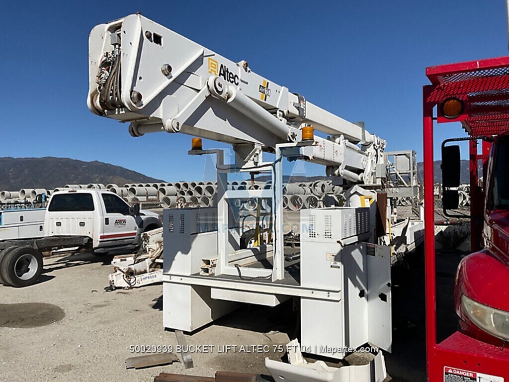 BOOM LIFT BUCKET ALTEC 75 FT