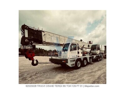 CRANE BOOM TEREX 80 TON 126 FT