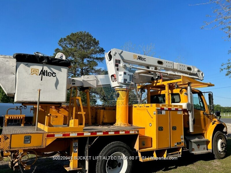 BOOM LIFT BUCKET TELESCOPIC ARTICULATING ALTEC 60 FT
